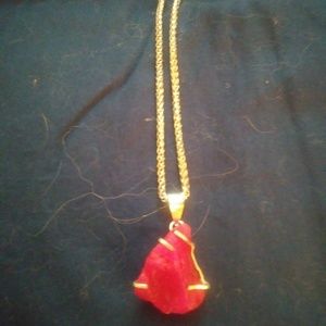 pendants with silver chains